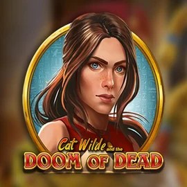 Official Slots logo: Cat Wilde and the Doom of Dead by Play'n GO at Whamoo Casino