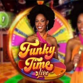 Funky Time logo by Evolution at Whamoo Casino
