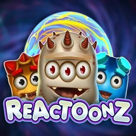 Reactoonz slot icon by Play'n GO, available at Whamoo Casino