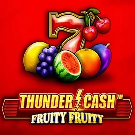 Thunder Cash Fruity Fruity logo by Novomatic Whamoo Casino